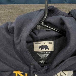 Ring of Fire Navy Hoodie